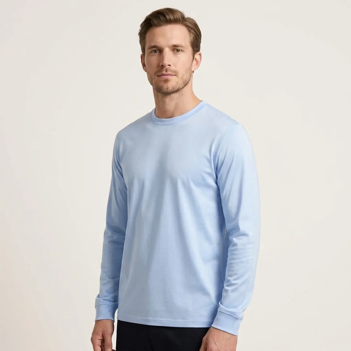 Longsleeve Éclat Doux Bleu Ciel