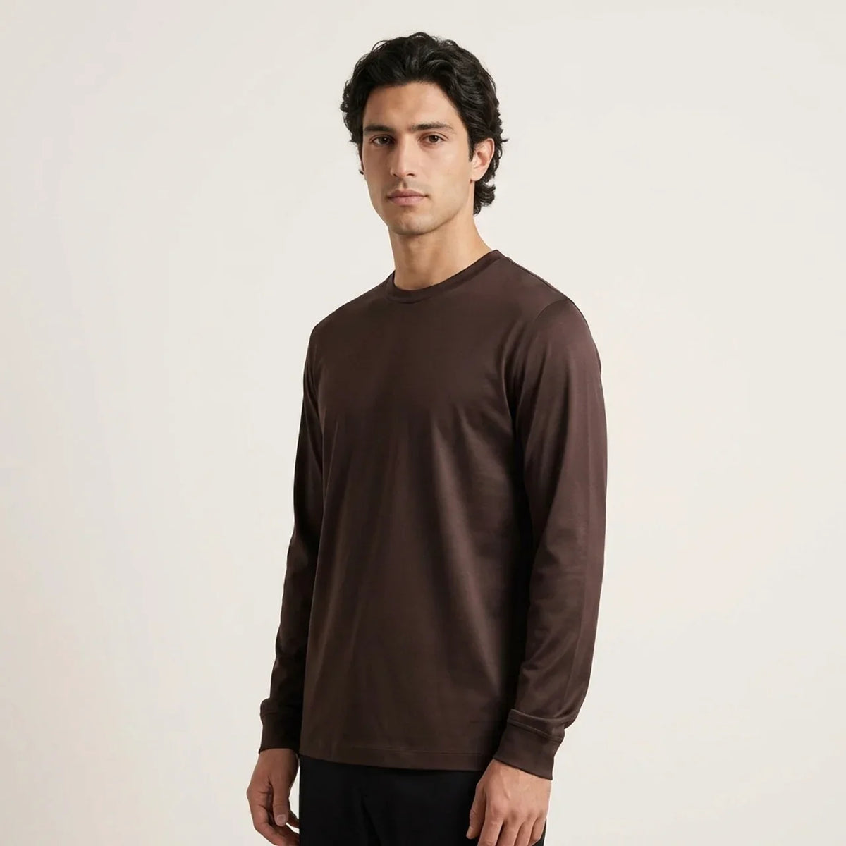 Longsleeve Éclat Doux Espresso