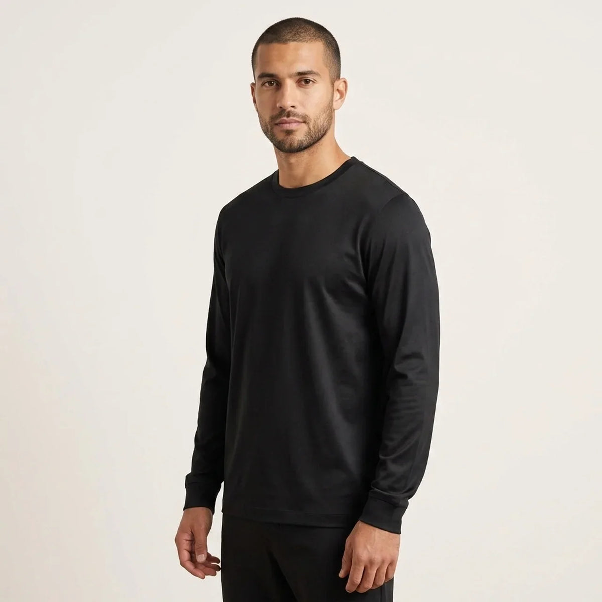 Longsleeve Éclat Doux Noir