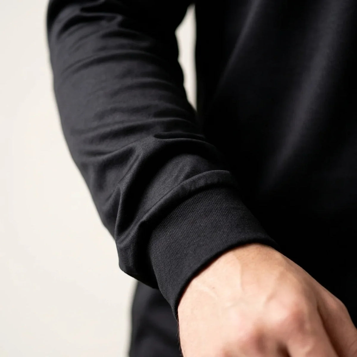 Longsleeve Éclat Doux Noir
