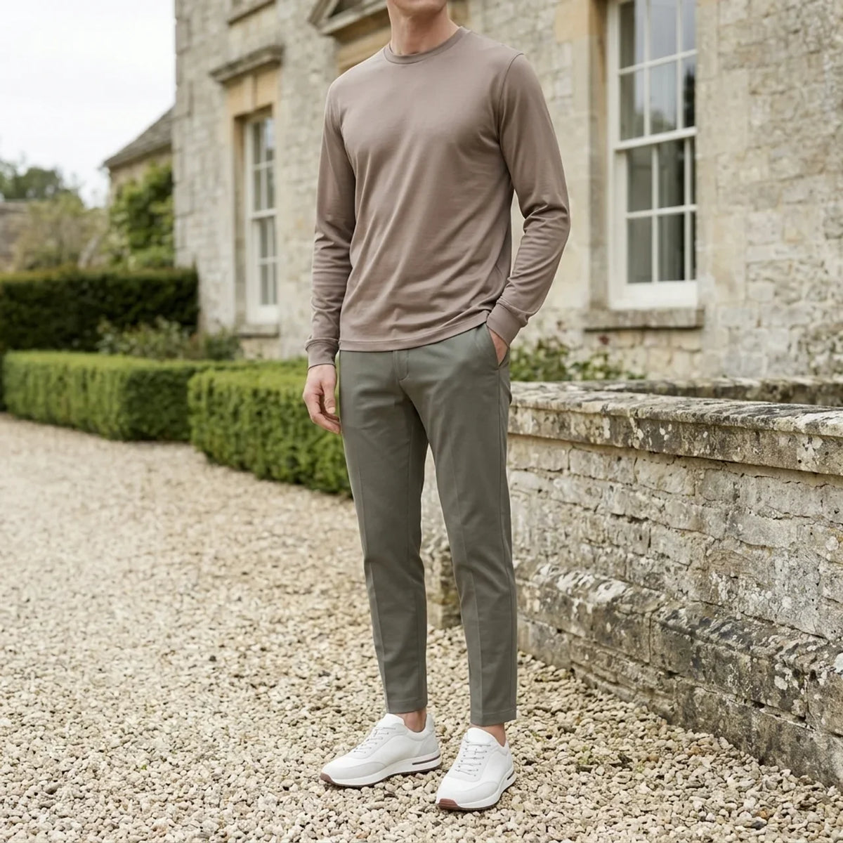 Longsleeve Éclat Doux Faucon