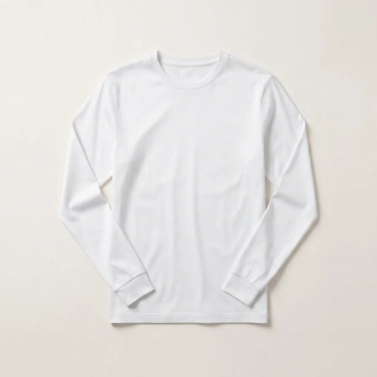 Longsleeve Éclat Ajusté Blanc